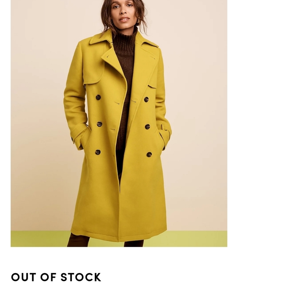 Ann Taylor Belted Trench Coat